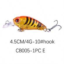 1/8/15pcs Crankbait Minnow Fishing Lure Set, Floating Artificial Lure Topwater Baits - Multicolor - View 21