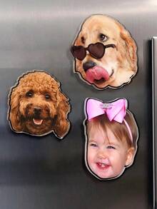 Nam châm tủ lạnh acrylic in ảnh cá nhân, trang trí tủ lạnh theo yêu cầu, quà tặng Ngày của Cha, nam châm tủ lạnh acrylic in ảnh tùy chỉnh, kỷ niệm độc đáo dành cho gia đình và người thân yêu, quà tặng Ngày của Cha và Lễ Tạ ơn. - Nhiều màu - Xem 8