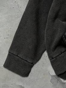 Bộ áo hoodie và quần nỉ nam in hình poster cổ điển, có thể giặt được. - màu đen - Xem 8