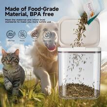 LivLab Mker - Recipiente hermético para almacenar alimentos para mascotas - (D979)-5.5L - Ver 1