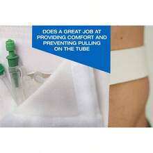 G Tube Holder Belt by - Designed to Secure Different Types of Feeding Tubes PEG Tube, Gtube, J Tube, PD and More - Very Comfortable Special Needs Pouch Adults and - Pequeño/Mediano (Paquete de 1) - Ver 2