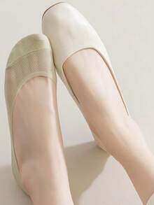 5 Pairs Ice Silk Boat Socks Women'S Summer Thin Shallow Mouth Invisible Silicone Anti Slip And Cotton Bottom Summer Boat Socks - Multicolor - View 14