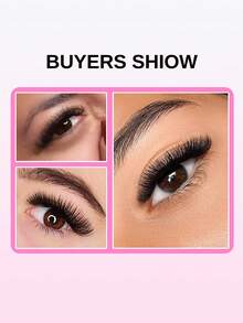 500 Fans D Curl 10D/12D/14D/16D/20D/30D Black Pramde Fans Lashes Hand Made Premade Loose Fans Eyelash Extensions - D - View 7