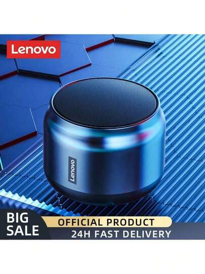 Lenovo Loa Bluetooth không dây K30 di động, chống nước, tích hợp USB, loa siêu trầm âm thanh vòm, có micro, đóng gói tại Trung Quốc.