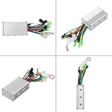 Keenso Controlador de Motor sin escobillas 36V 48V 350W, Controlador sin escobillas con Control de Velocidad para Bicicleta eléctrica, Scooters eléctricos, Triciclos, Patinetes, Bicicletas - negro - Ver 8