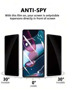 Two-Pack Tempered Glass Screen Protectors For Mi/Redmi Phones, Compatible With Redmi 11/10X PRO/14R/A5/9AT Mi POCO F3/POCO F3 GT/Note 14 And Other Models. (Screen Protector/Mobile Phone Screen Protector/Mobile Phone Accessory/Tempered Glass) - Black - View 2