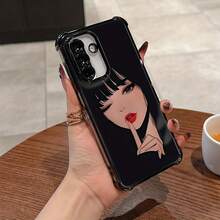 Funda de teléfono moderna y linda para la serie  Redmi Note, con una cubierta trasera transparente suave que ofrece protección contra caídas. - Mezcla de colores - Ver 4
