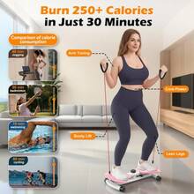 Twisting Waist Disc Waist Twist Board Machine Abdomen Exercise Balancing Board - Pink - View 7