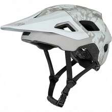 Casco para Bicicleta de Montaña Ajustable para Adultos Ultraligero con Visera Extraíble y 17 Ventilaciones Ideal para Ciclismo Urbano y MTB 58-62 cm (Grey) - Multicolor - Ver 1