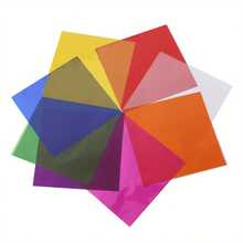 80/160 Pcs Plastic Cellophane Wrapping Paper, Transparent Party Packaging With Twist Ties For Treats And Gifts - Multicolor - View 6