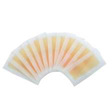 15Pcs Hair Removal Wax Paper Hair Removal Wax Paper Cold Wax Paper Face Neck Arm Leg Body Beauty Tools, Create Smooth And Delicate Skin, Make Your Skin Condition More Delicate - 粉色 - 查看 3