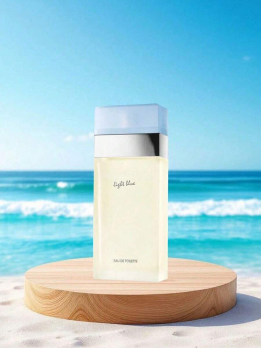 Perfume Mujer  Light Blue EDT 100ml Fragancia Floral Frutal Fresca Cítrica Libre De Crueldad Perfecta Para Verano Playa Vacaciones Paseos Picnic Uso Diario Oficina Regalo Novia Esposa Amigas San Valentín - Fragancia Frutal - Ver 1