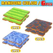 Magnetic Building Blocks Set With Magnetic Base In 3 Different Sence: Lawn,Lava, River - ABS Construction, STEM Learning Toys With Interlocking Blocks For Ages 3+, Creative Birthday/Christmas/Halloween/Children's Day Gift - Open-Ended Building Set For Boys & Girls - Multicolor - View 11