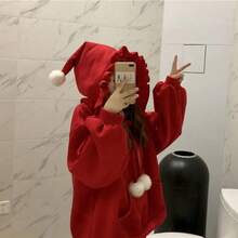 Sudaderas deportivas para mujer - Rojo - Ver 5