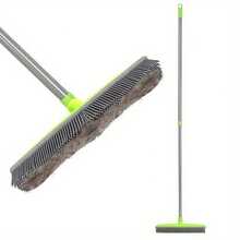 Extendable Hair Removal Mini Broom, Multi Purpose, TPR Rubber Length, Household And Pet Use - A - View 6