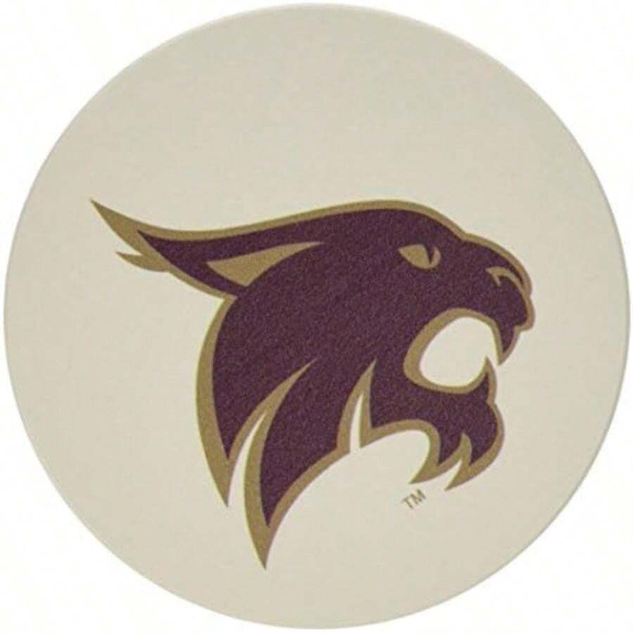 Thirstystone Texas State University San Marcos posavasos para coche, , 1(Original) - Multicolor - Ver 1