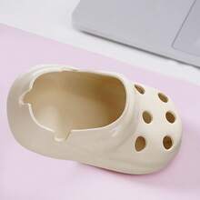Cenicero De Con Forma Zapato Compactos Decoración Del Hogar Colector Cenizas Práctico Esencial Para Uso En Interiores Y Exteriores Lindo Cenicero Escritorio Decoraciones Para Hogar - Verde - Ver 6