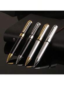 奢华走珠笔系列，黑色，0.5mm墨水笔芯，男女通用礼盒套装，专业商务办公用，优雅圆珠笔，精美礼盒 - 彩色 - 查看 10