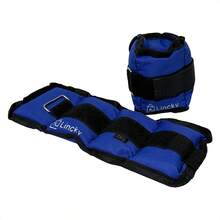 Lincky Strength Training Wrist & Ankle Weights - Blue - View 1