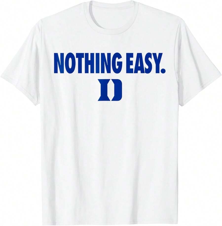 Dukes Nothing Easy Shirt Blue T-Shirt - White - View 1