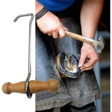 Cowboy Boot Remover - Cowboy Boot Hooks Men And Women Solid Wood Metal With Grip Design, Comfortable Portable Helper Hiking Walking Family Home And Outdoor Activities - inicial - Ver 4