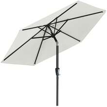 Patio Umbrella For Outdoor Market Table (7.5ft,Light Beige),7.5FT,Lightbeige - LightBeige - View 4