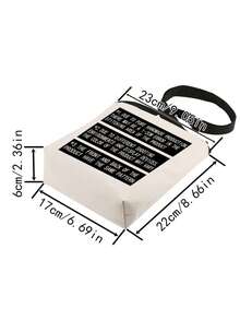 Retro Cute Floral & Highland Cow Pattern Crossbody Bag, Unisex Reusable Shoulder Bag, Fashion Casual Messenger Bag, Cartoon Soft Floral Wreath Highland Cow Print Storage Bag, Adjustable Strap Daily Wear Gift For Highland Cow Lovers - Camel - View 5