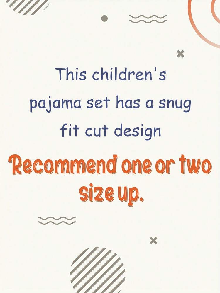 2pcs Young Girl Christmas Matching Family Snug Fit Sleepwear, Lovely Deer Print Long Sleeve Tops & Pants, Cozy Pajamas Set