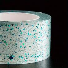 4 Rolls Colorful Nano Double-Sided Adhesive Tape, Suitable For Home, Office And School, With Glitter - Strong Adhesive, Easy To Install And Decorate