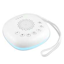 Portable White Noise Machine, Sleep Aid Sound Machine With Night Light, 20 Soothing Sounds, 3 Timer Function, Sound Therapy, Travel Gift - 白色 - 查看 4