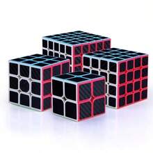 Bộ 3 miếng dán sợi carbon cho khối Rubik 3x3x3, khối Rubik tốc độ chuyên nghiệp, quà tặng, đồ chơi giải đố thư giãn đầu ngón tay - Món quà hoàn hảo, quà sinh nhật, quà lý tưởng, quà bất ngờ, quà ngày lễ, quà theo mùa, quà Halloween, quà Giáng sinh, quà tặng tinh tế cho người đam mê game, quà tặng, quà Phục sinh - Nhiều màu - Xem 5