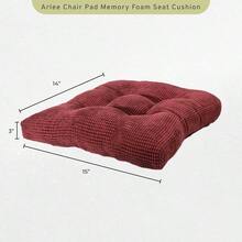 ASDArlee Tyler - Almohadillas para Orejas de Espuma viscoelástica para Silla 2 Unidades Alloy Gray 1 2 - Rojo burdeos - Ver 2