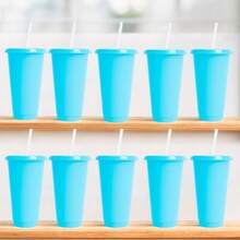 PromoClick Water Bottles - Baby Blue - View 2