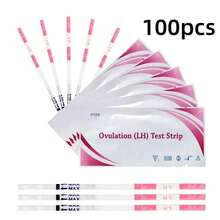 Ovulation Test Strip For Adult Women LH Urine Measuring Testing Kits Fertility Test Sticker Rapid Result Over 99% Accuracy
