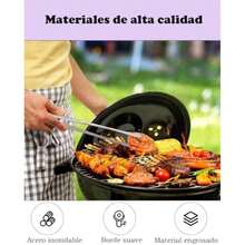 2piezas Pinzas Chazon, Pinzas Para Cocina, Pinzas De Precision Cocina, 30 Cm, Acero Inoxidable, Antióxido duradero,Para Cocina, Restaurante, Barbacoa etc(default) - Multicolor - Ver 6