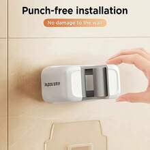 1pc Heavy Duty Wall Mount Tool Holder - Rust-Proof Stainless Steel Rack For Mop Broom Garage Garden - Multicolor - View 11