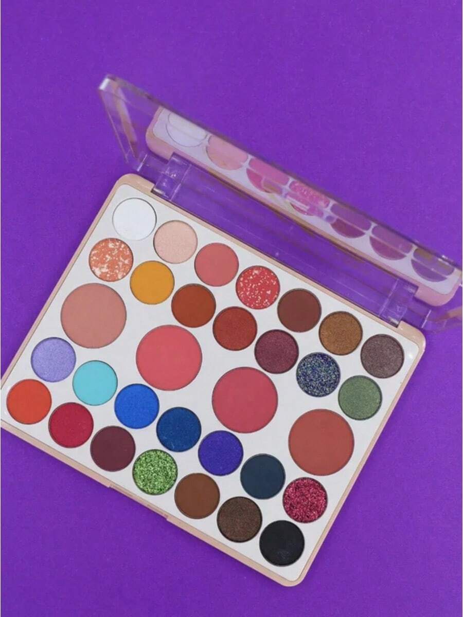 Paleta Profesional de Sombras 28 Colores – Variedad de Tonos para Todo Tipo de Estilo - Mezcla de color - Ver 1