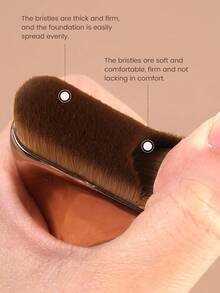 MAANGE 1/7/9pcs Professional Makeup Brush Set With 8pcs Premium Synthetic Hair Cosmetic Brush+1pc Storage Bag Foundation Brush Face Brush Powder Brush Blush Brush Highlighter Brush Concealer Brush Contour Brush Nose Contour Brush Eyeliner Brush Eyeshadow Brush Eyebrow Brush Detail Brush Gift For Women & Girl For Blending Liquid, Cream Or Flawless Powder Cosmetics - Multicolor - View 8