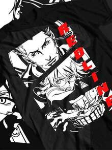 Unisex Redline Sonoshee  Anime T-Shirt, Manga Sweet JP Shirt - màu đen - Xem 1