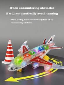 Combination Inertial Push-Pull Toy, Rotating Sound & Light Toy, Musical Toy, Transparent Gear Car, Children's Toy Car, Electric Musical Light, Universal Driving Car