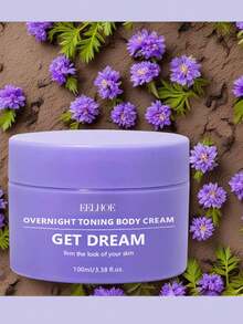 GET-DREAMY 夜间紧致霜 - 睡眠中紧致肌肤 - 女士身体紧致霜 - 有助于改善皮肤松弛问题，身体护理霜，紧致保湿霜，适用于身体轮廓，可用于胸部/身体/臀部/大腿，深层补水，适合所有肤质。 - 彩色 - 查看 5