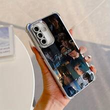 Funda de Teléfono con Patrón Creativo de Collage de la Celebridad Cool Taylor Garpin Compatible con Samsung Galaxy A26/A36/A55/A35/A06/A16/A05/A14/A24/A34/A54/A15/A05S/A25/A23/A33/A53/A73/A13/A04e/A04/A02/A22/A32/A52/A03/A12/A21s/A31/A02s 4G/5G Funda Transparente Suave a Prueba de Golpes - Mezcla de colores - Ver 4