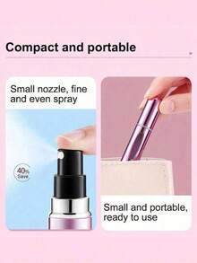 5ml Refillable Perfume Spray Bottle, Travel Perfume Bottle, Refillable Travel Spray Bottle, Individually Packaged, Travel Perfume Refill Bottle And Portable Perfume Dispenser, Glitter Color Perfume Bottle With Pump Sprayer, For Travel Essential Perfume Storage Container, Living Room, Bedroom, Bathroom, Wedding, Party, Birthday, Gifts For Men & Women, Friends, Parents, Accessories, Fun New Year Gift (Color Random) - Multicolor - View 5