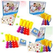 YARNOW Juguete Educativo Interactivo Infantil de Mesa Detective Looking Chart para Padres Mejora Respuesta y Vinculo FamiliarConveniente y duradero, para niños - Multicolor - Ver 1