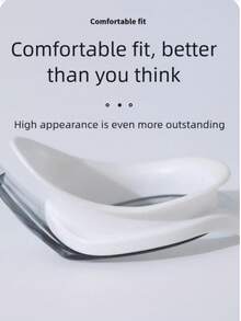 1 Pair PVC Swimming Goggles For Adults, High Definition Waterproof Anti-Fog Professional Swimming Goggles - Multicolor - View 3