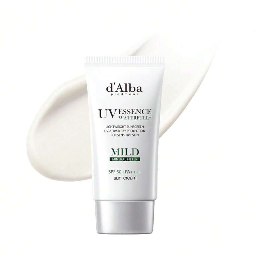 D'Alba UV Essence Waterfull+ Sunscreen SPF 50+ PA++++ 50ml - 白色 - 查看 1