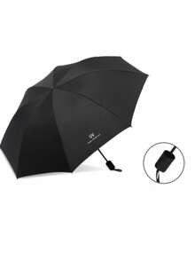 Automatic Folding Thick Black Rubber UV Protection Advertising Umbrella - Multicolor - View 12