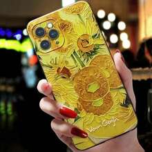 Funda compatible con iPhone 16 15 16e 14 11 12 13 Pro 15Pro 16Pro Max mini Plus X XR XS 7 8 SE 2020 2022, funda linda de arte 3D para iPhone, funda compatible con iPhone 17, funda para iPhone 17 Pro, funda para iPhone 17 Pro Max - Color26 - Ver 10