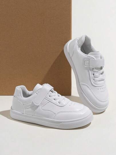 1 Pair Kids' Fashion Sneakers, Boys' And Girls' Indoor/Outdoor Casual Shoes, Lightweight Non-Slip Athletic Shoes, Versatile Casual Trainers, Suitable For All Seasons