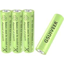 1.2V Ni-Mh AA 600mAh Rechargeable Batteries For Outdoor Solar Garden Lights (4 Pack) - Gói 4 - Xem 12